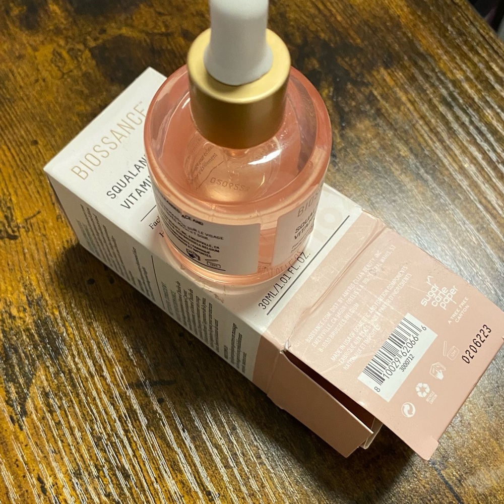 COPY - Biossance squalane and vitamin c rose oil. Brand new!